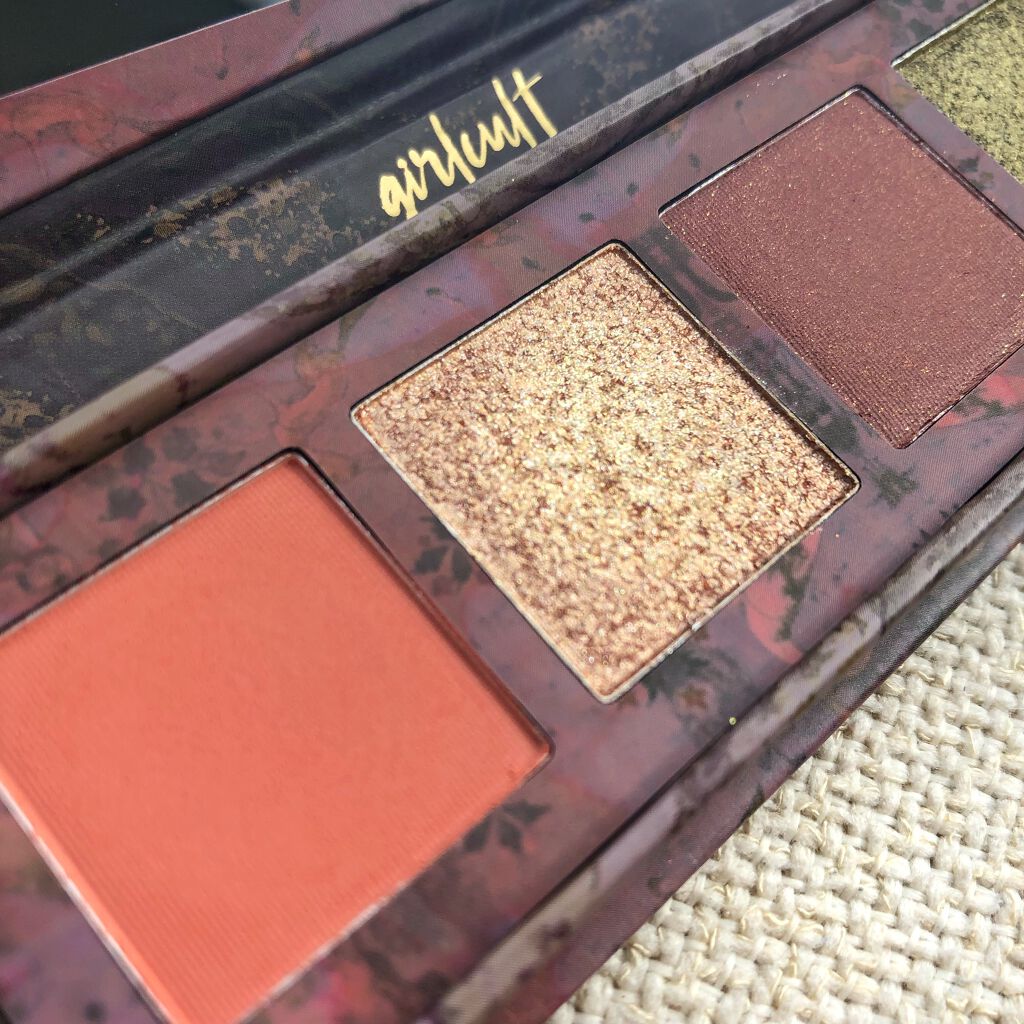 山海シリーズ 4色アイシャドウパレット/GirlCult/アイシャドウパレットを使ったクチコミ(2枚目)