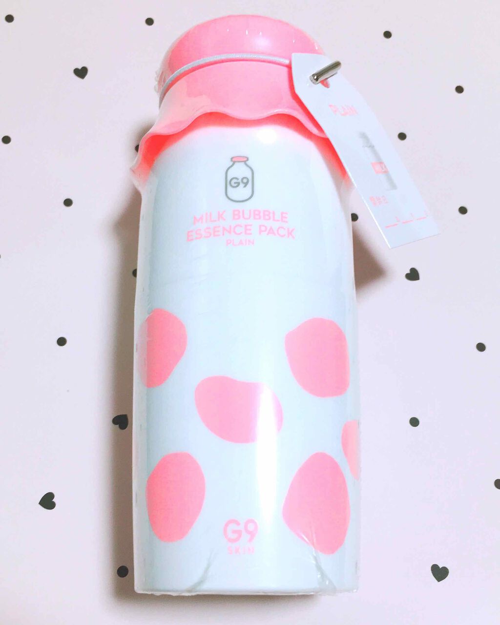 MILK BUBBLE ESSENCE PACK #PLAIN/G9SKIN/美容液を使ったクチコミ(1枚目)
