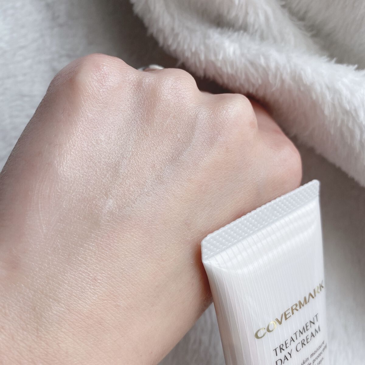 トリートメント デイ クリーム/COVERMARK/日焼け止めクリームを使ったクチコミ（3枚目）