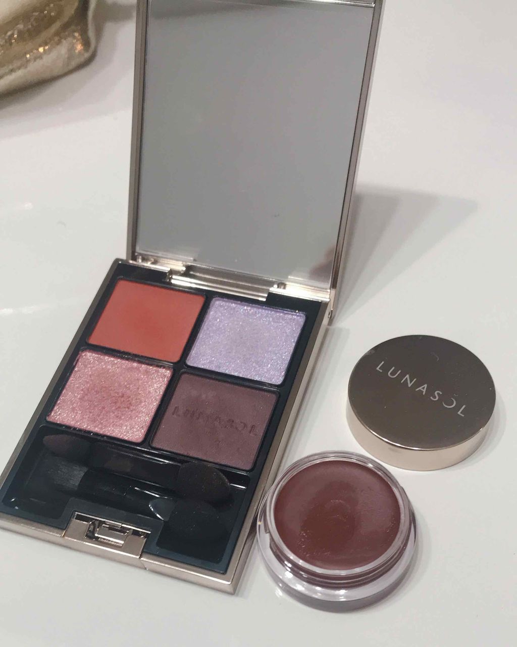 ホリデーフェイバリット2019/LUNASOL/メイクアップキットを使ったクチコミ（1枚目）