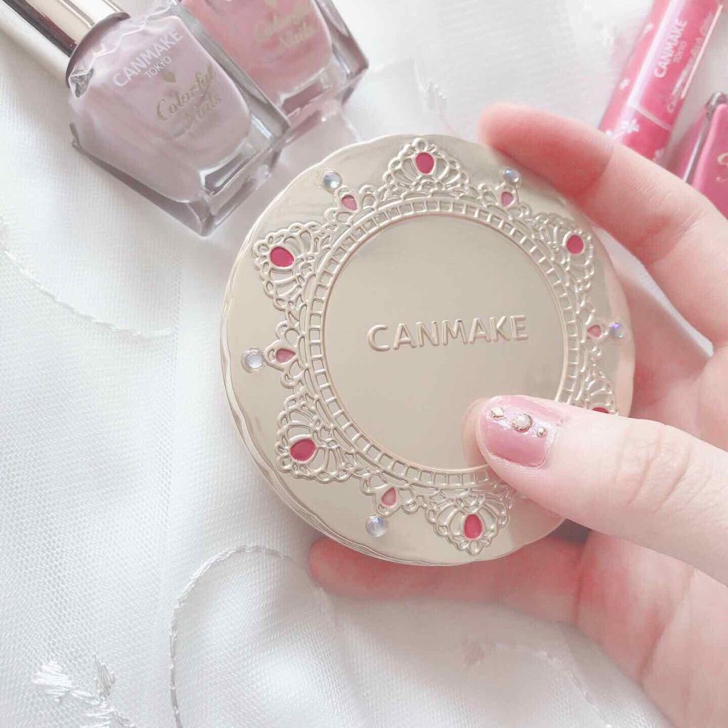 【旧品】マシュマロフィニッシュパウダー/キャンメイク/プレストパウダーを使ったクチコミ(1枚目)