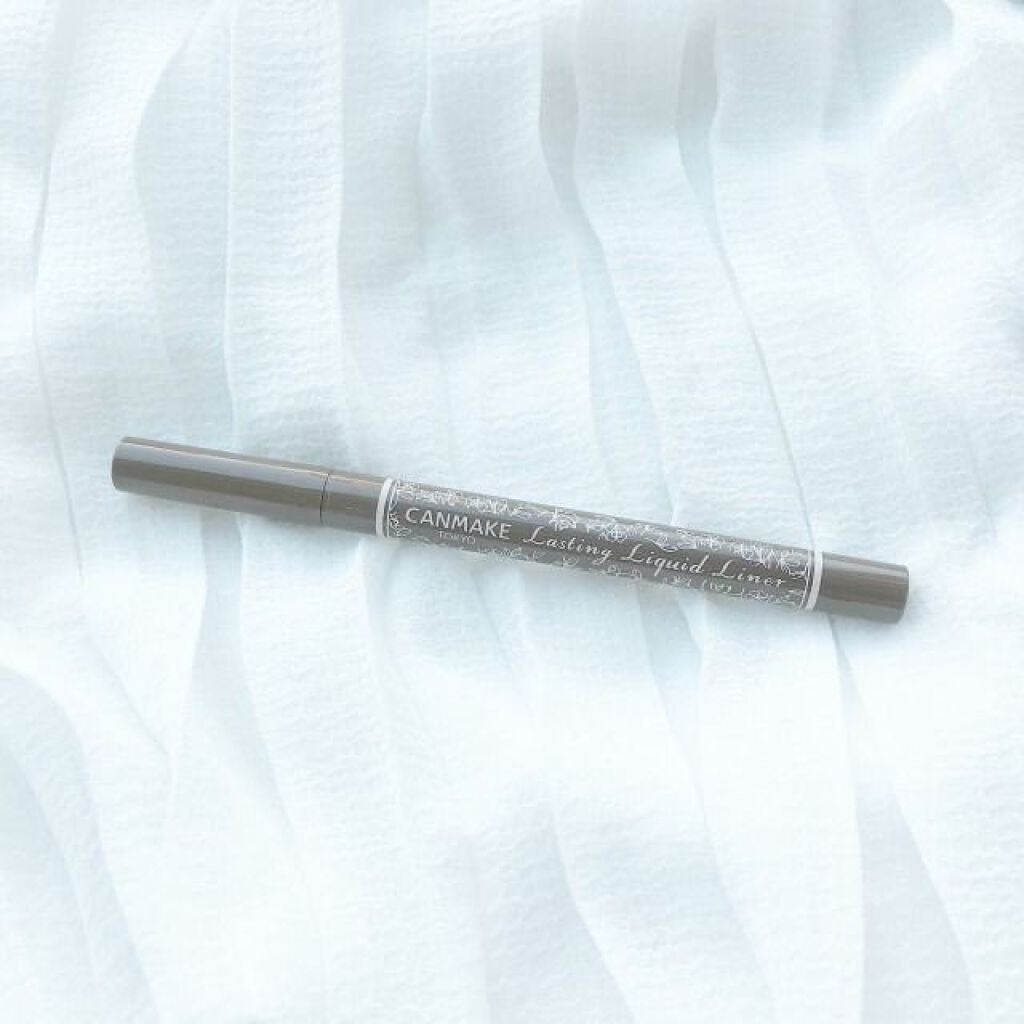 ラスティングリキッドライナー/キャンメイク/リキッドアイライナーを使ったクチコミ(1枚目)