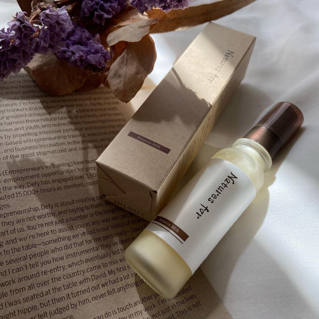 バランスミルク/Natures for/乳液を使ったクチコミ(7枚目)