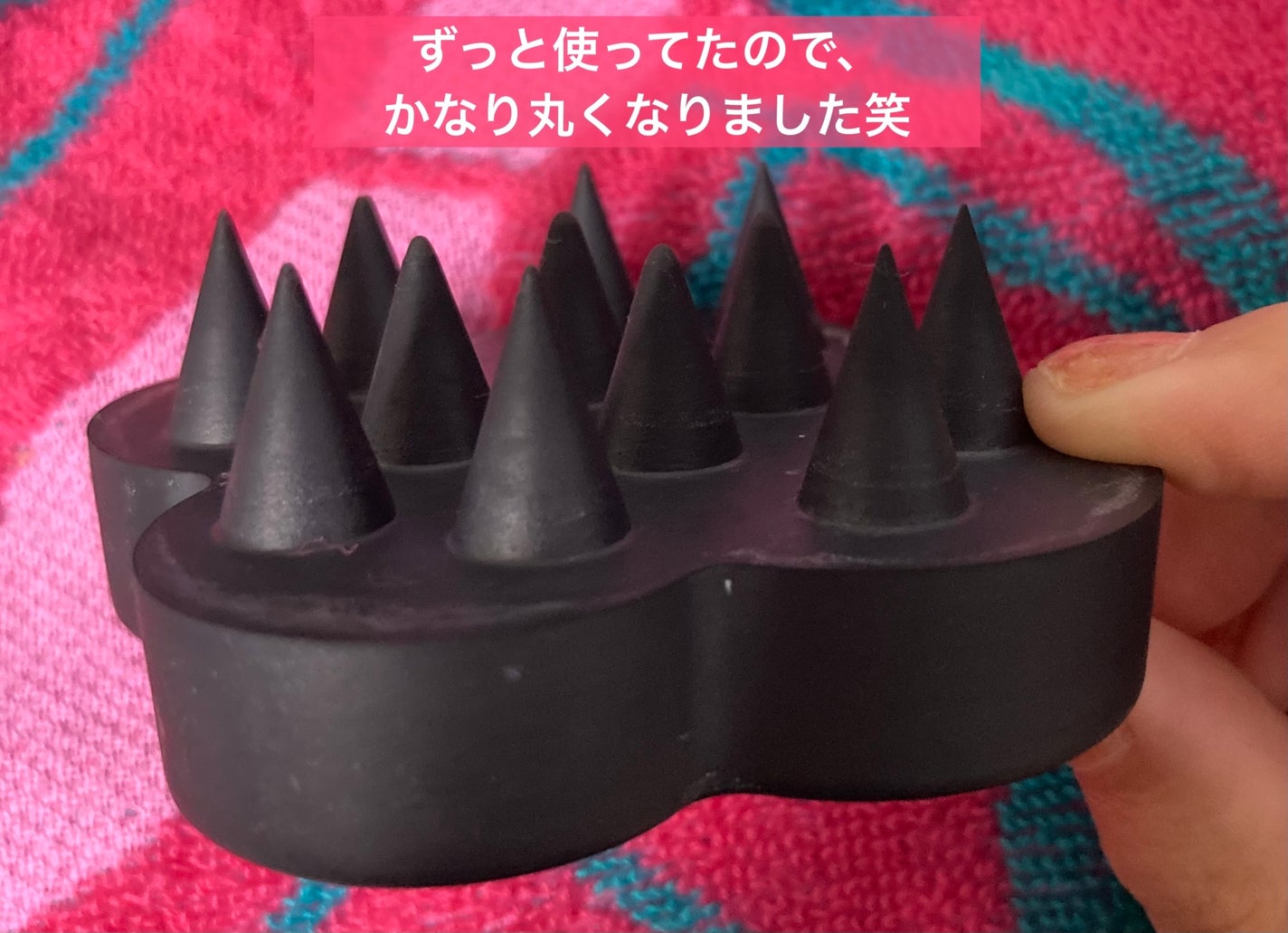 uka scalp brush kenzan/uka/スカルプブラシを使ったクチコミ(2枚目)