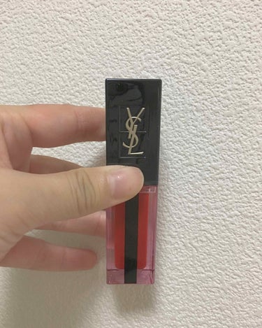 ルージュ ピュールクチュール ヴェルニ ウォーターステイン/YVES SAINT LAURENT BEAUTE/口紅を使ったクチコミ（1枚目）