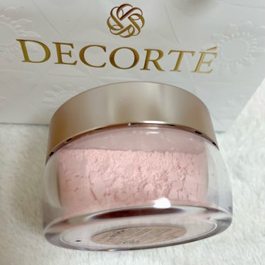 フェイスパウダー 80 glow pink/DECORTÉ/ルースパウダーを使ったクチコミ（3枚目）