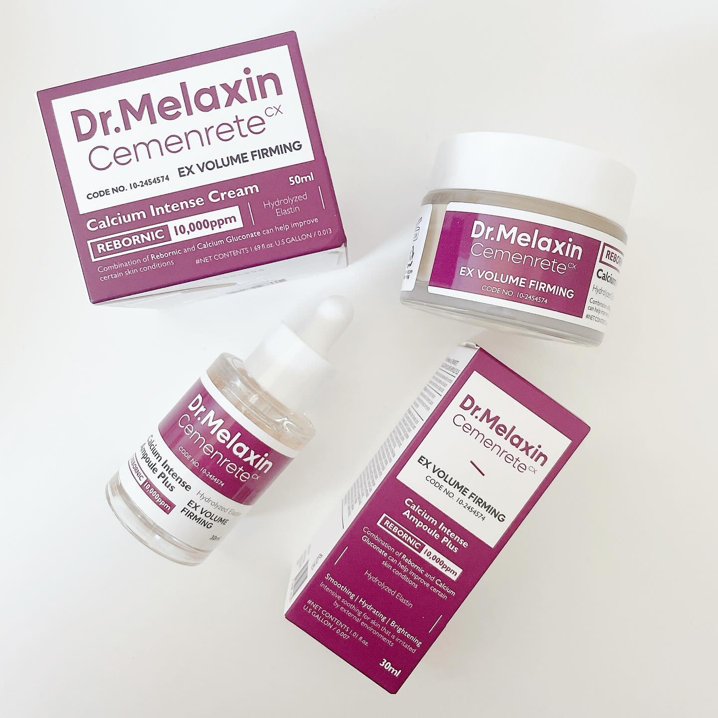 Cemenrete Calcium Intense Cream/Dr.Melaxin/フェイスクリームを使ったクチコミ（1枚目）