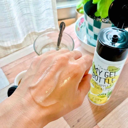 MY GEL BOTTLE  パイナップル&オリーブ&ライム/COSME RECIPE/ボディローションを使ったクチコミ(3枚目)