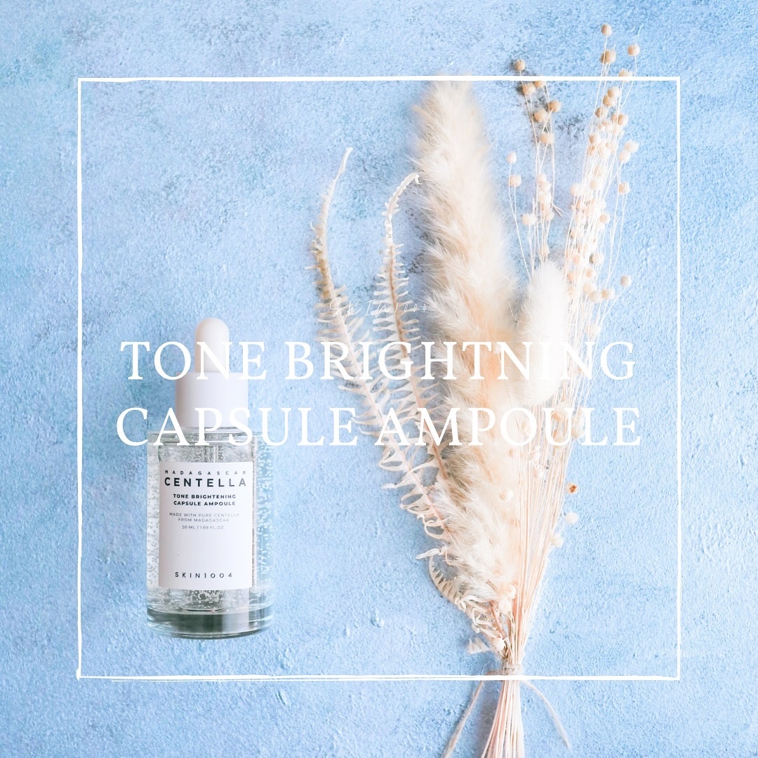 トーンブライトニング カプセルアンプル/SKIN1004/美容液を使ったクチコミ（1枚目）