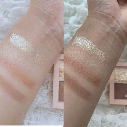 レブロン ダズル アイシャドウ クアッド/REVLON/アイシャドウパレットを使ったクチコミ(2枚目)