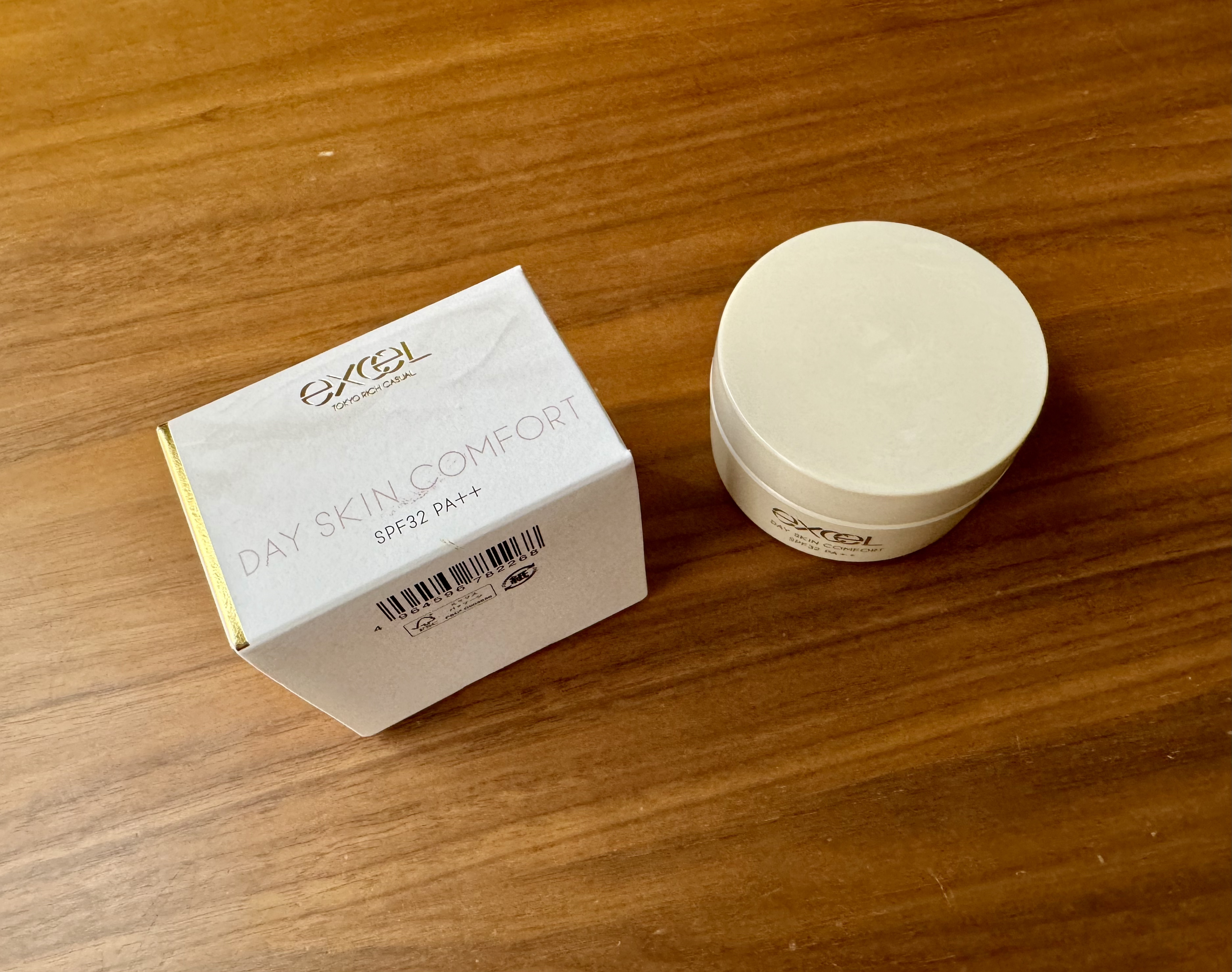 デイスキンコンフォート/excel/フェイスクリームを使ったクチコミ（3枚目）