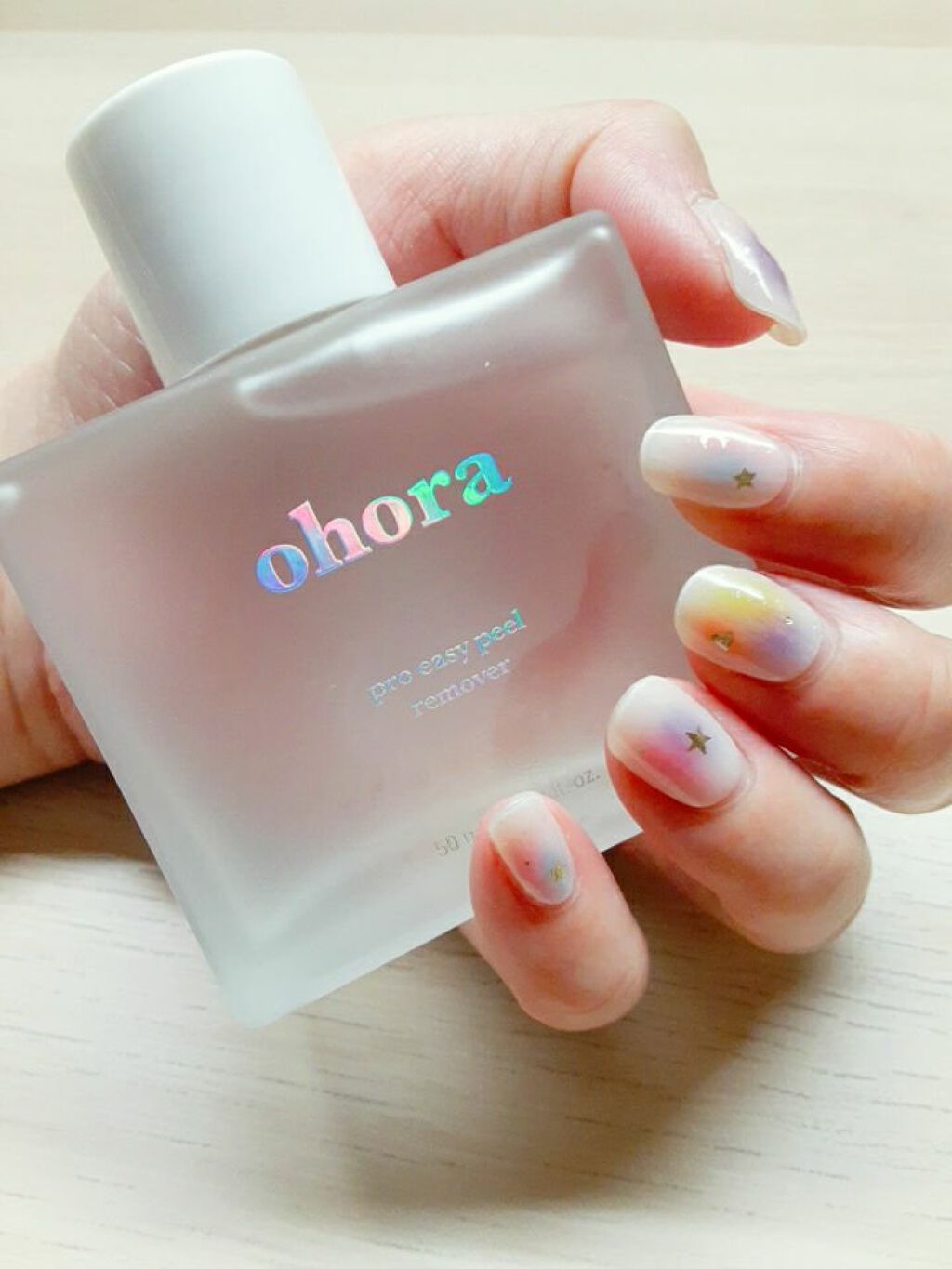 セミキュアジェルネイル（ハンド）/ohora/ネイルシールを使ったクチコミ（2枚目）