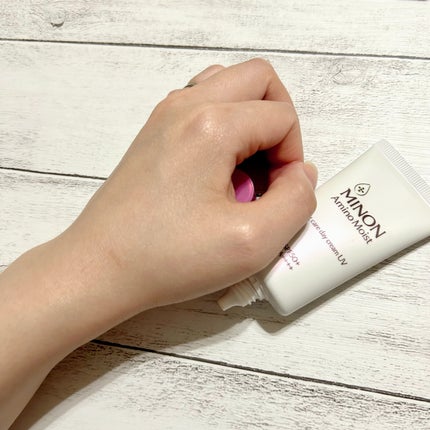 ミノン アミノモイスト エイジングケア デイクリームUV/ミノン/日焼け止めクリームを使ったクチコミ(4枚目)
