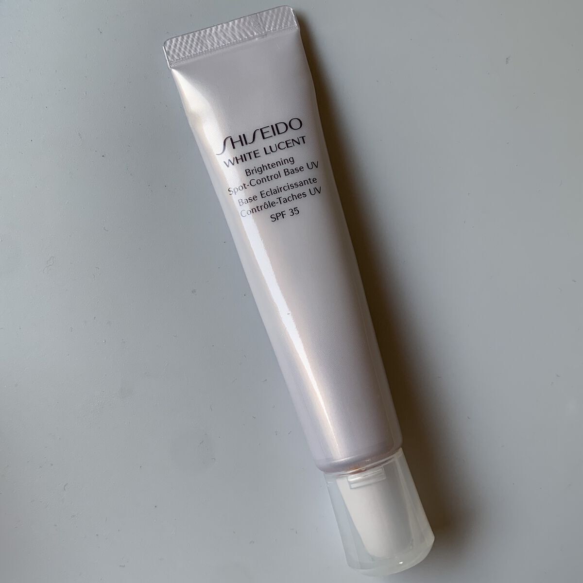 ホワイトルーセント ブライトニング スポットコントロール ベース UV/SHISEIDO/化粧下地を使ったクチコミ（1枚目）