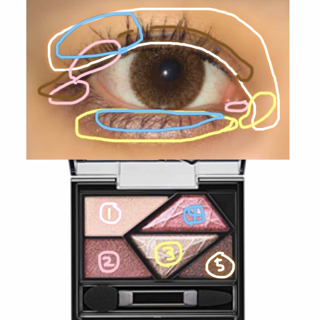 メタルグラマーアイズ/KATE/アイシャドウパレットを使ったクチコミ（2枚目）