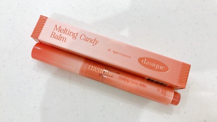 メルティングキャンディーバーム/dasique/口紅を使ったクチコミ(2枚目)