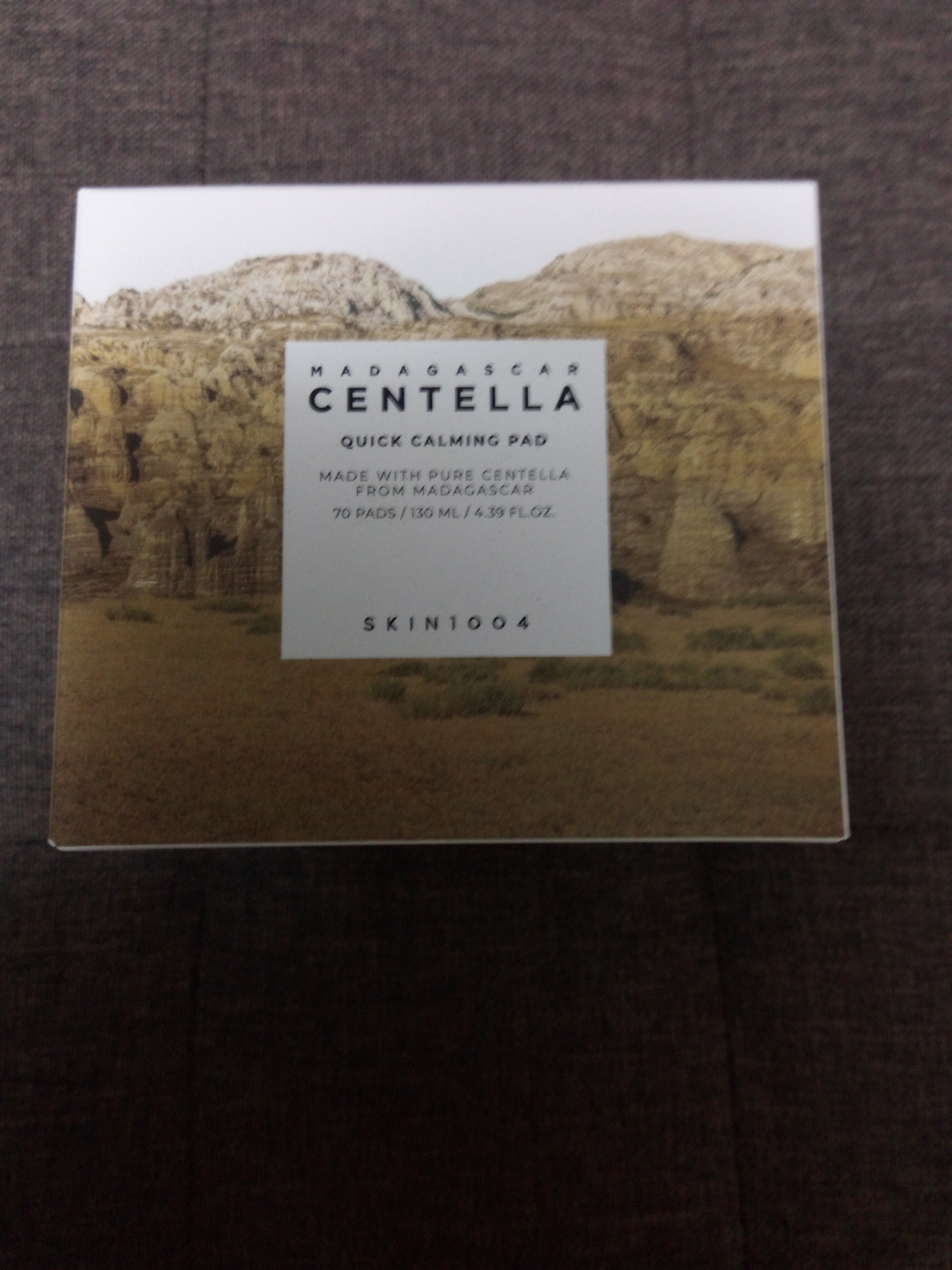 センテラ クイックカーミングパッド/SKIN1004/トナーパッドを使ったクチコミ（1枚目）