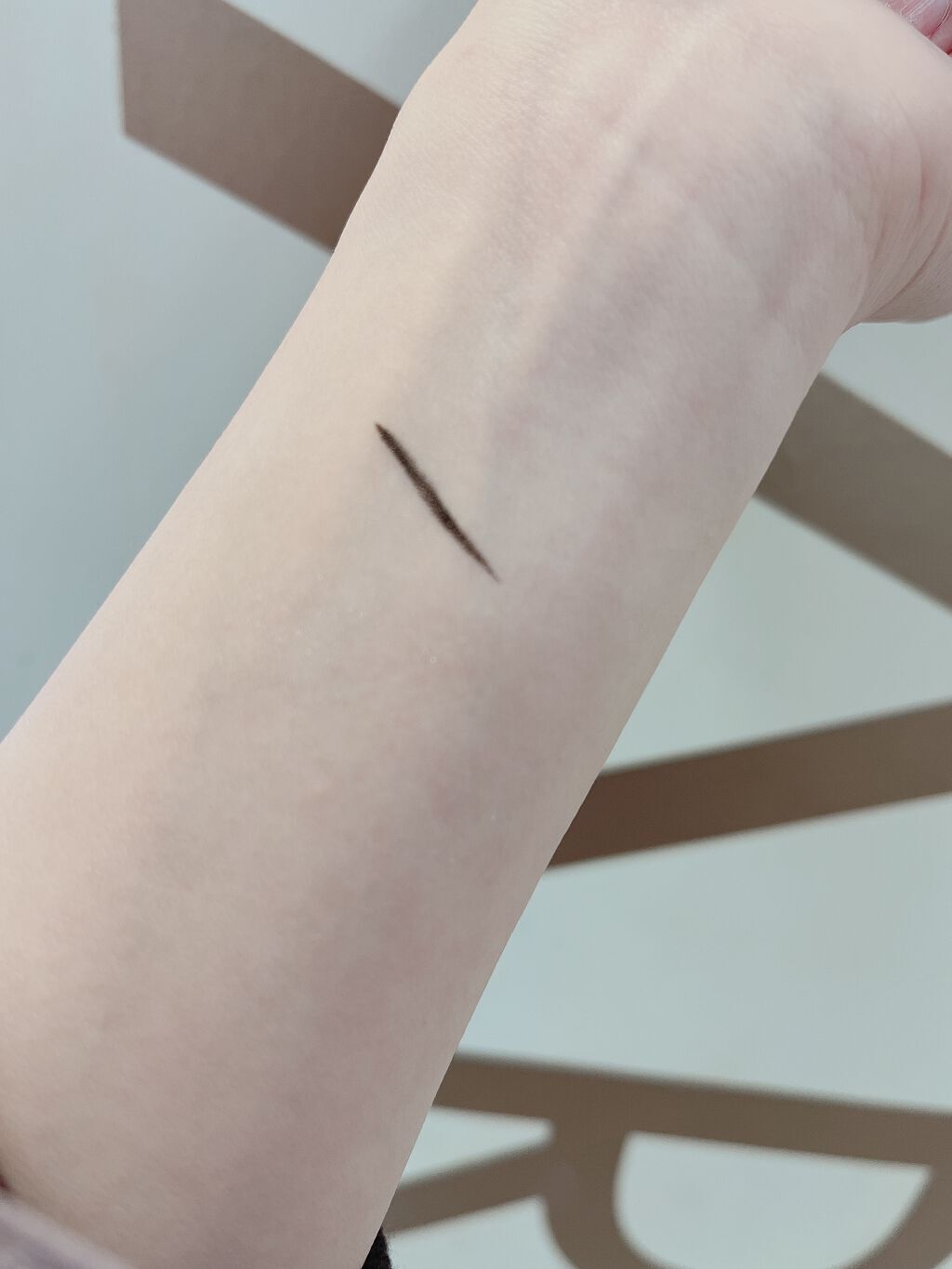 リアルラスティングアイライナー24hWPk /K-パレット/リキッドアイライナーを使ったクチコミ(4枚目)