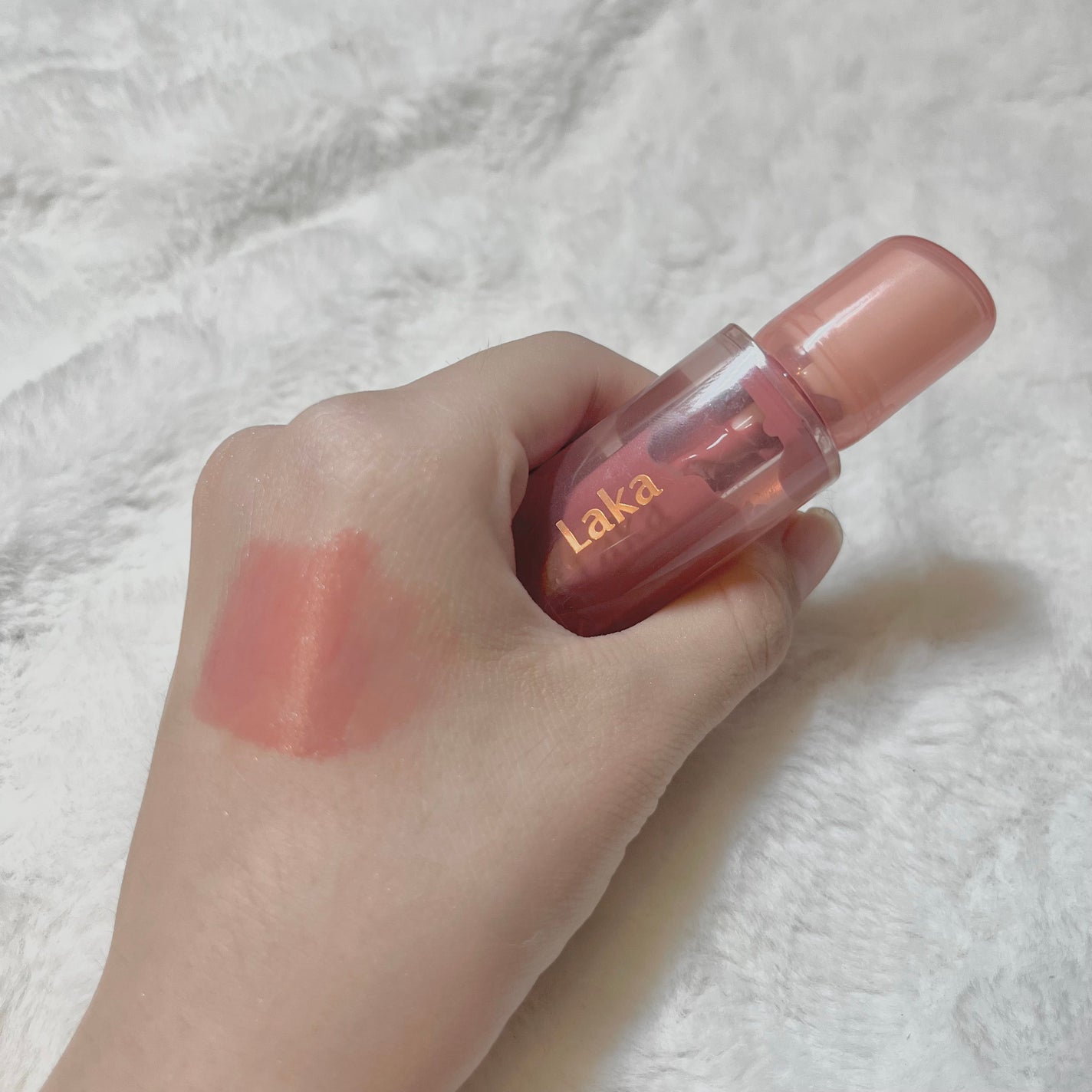 フルーティーグラムティント/Laka/リップティントを使ったクチコミ(2枚目)