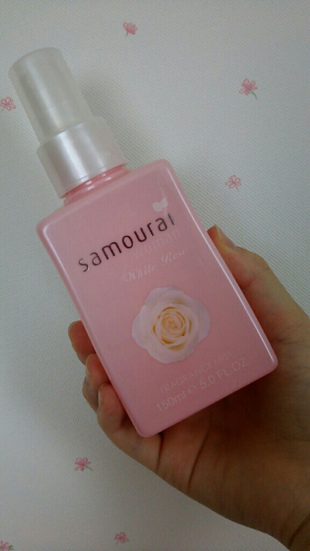 ホワイトローズ フレグランスミスト/サムライウーマン/香水(レディース)を使ったクチコミ(1枚目)