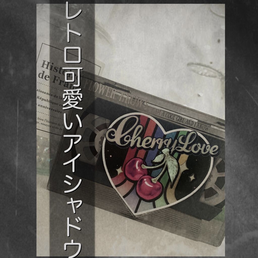 レトロマグネティック アイシャドウパレット/FlowerKnows/アイシャドウパレットを使ったクチコミ（1枚目）