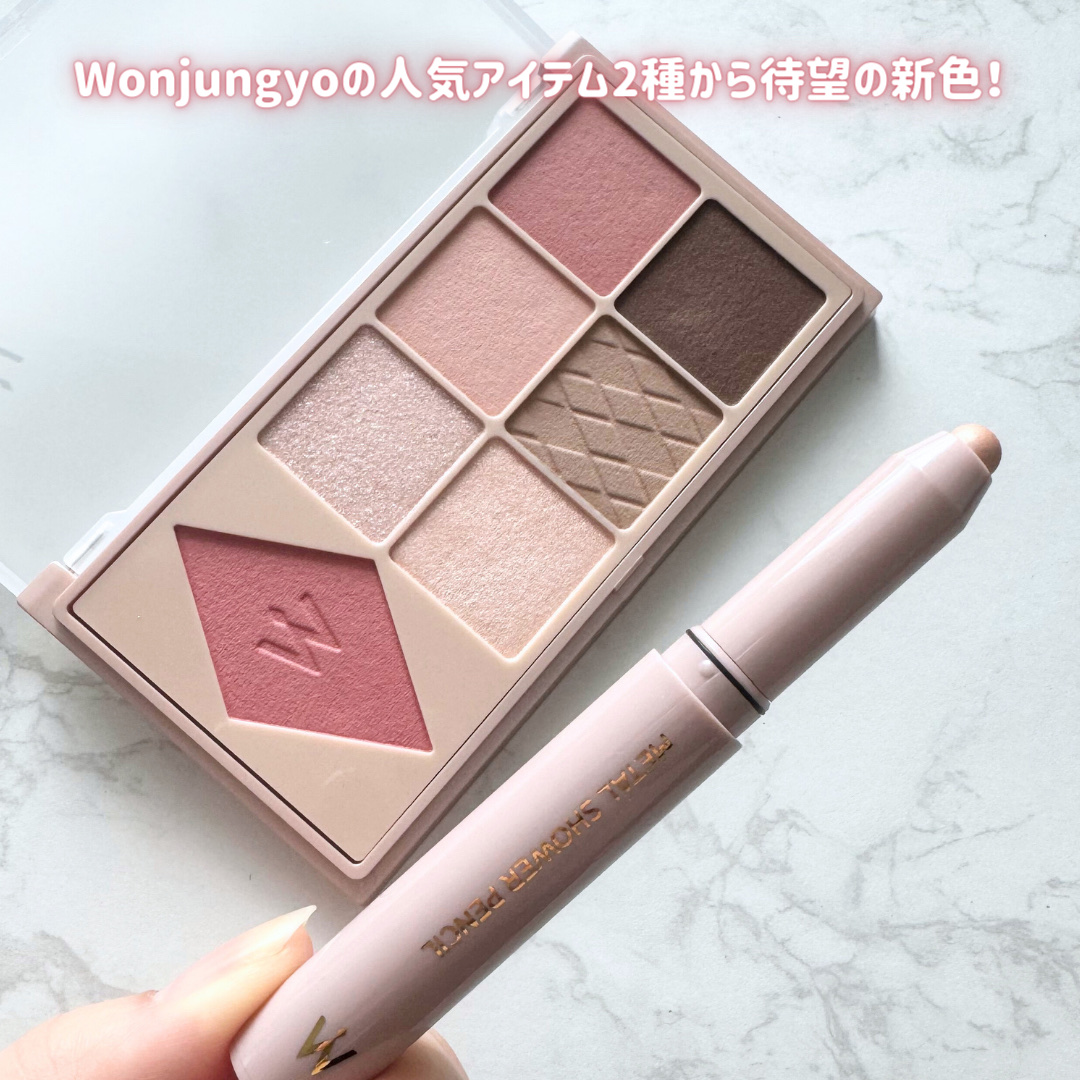 ウォンジョンヨ Ｗ デイリームードアップパレット /Wonjungyo/アイシャドウパレットを使ったクチコミ（2枚目）