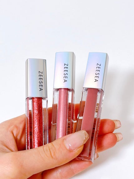 ダイヤモンドシリーズ 星空リキッドアイシャドウ/ZEESEA/リキッドアイシャドウを使ったクチコミ(4枚目)