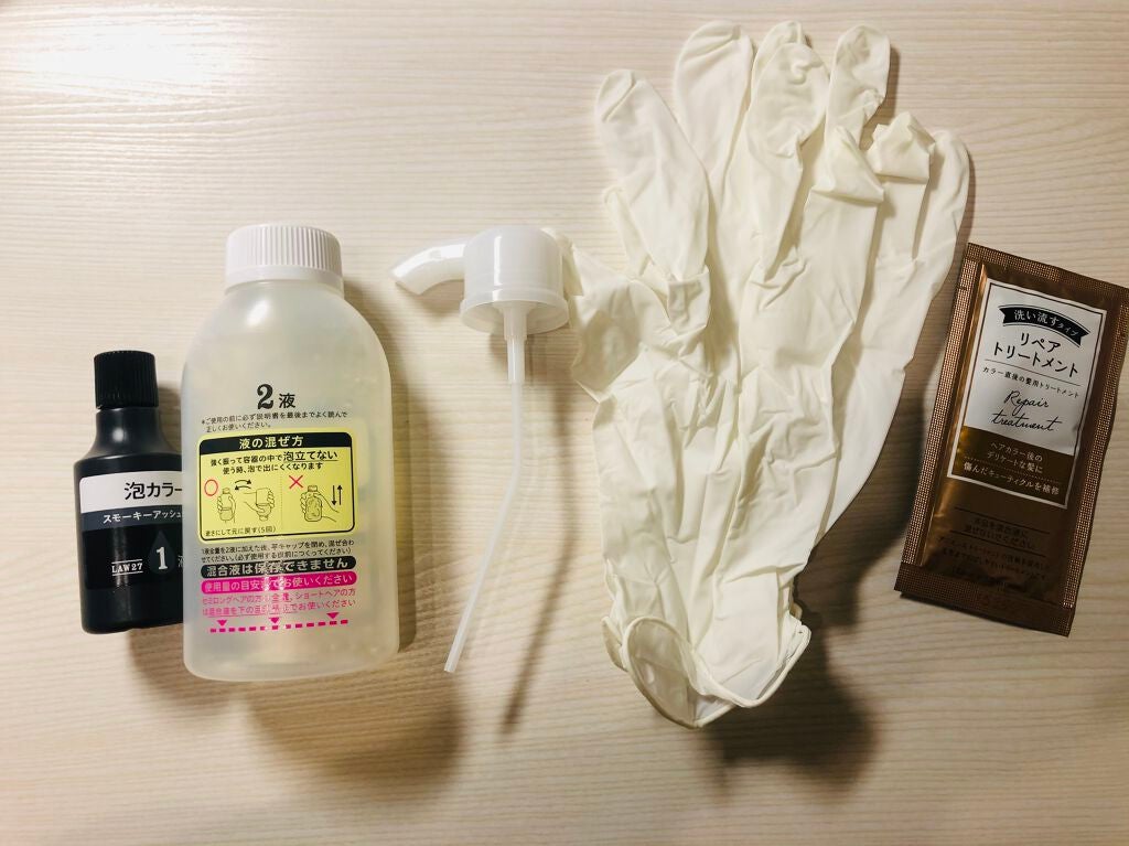 泡カラー/リーゼ/ヘアカラーを使ったクチコミ(3枚目)