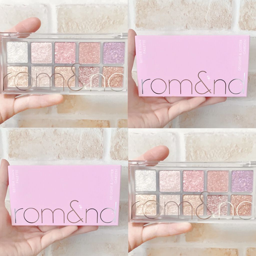 ベターザンパレット/rom&nd/アイシャドウパレットを使ったクチコミ（1枚目）