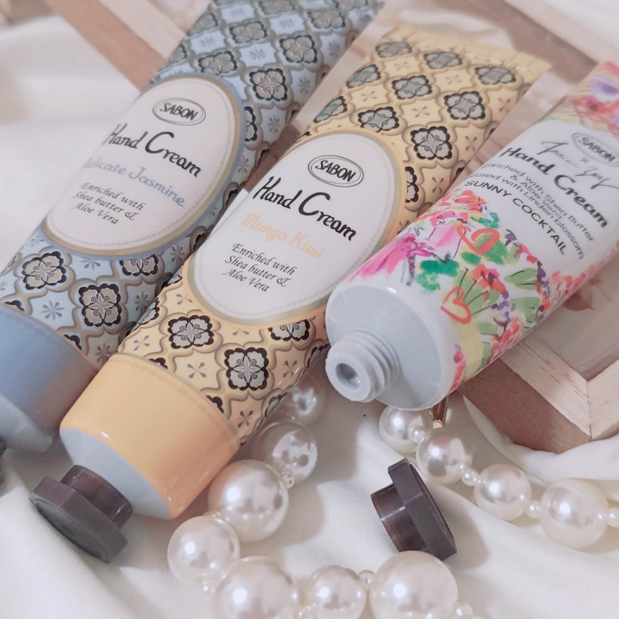 ハンドクリーム デリケート・ジャスミン/SABON/ハンドクリーム by るるこ