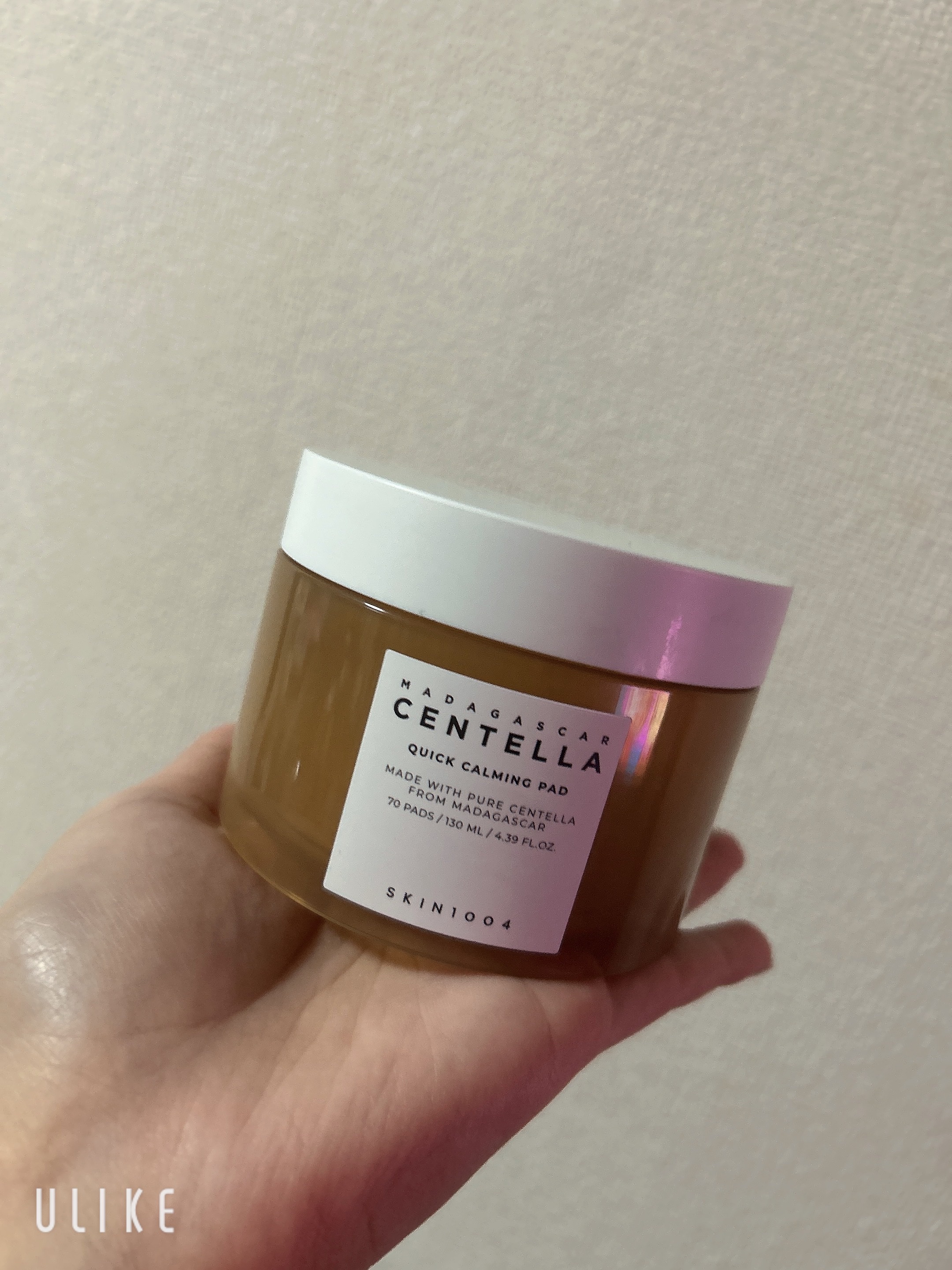 センテラ クイックカーミングパッド/SKIN1004/トナーパッドを使ったクチコミ（1枚目）