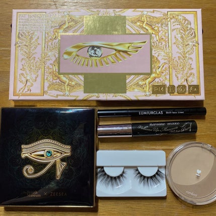 大英博物館 エジプトシリーズ アイシャドウパレット/ZEESEA/アイシャドウパレットを使ったクチコミ(4枚目)