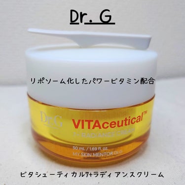 Dr.G ビタシューティカル7＋ラディアンスクリームのクチコミ「#提供 #Dr.G #drg

水分感たっぷりで滑らかなテクスチャーの
#ドクタージー　
ビタ.....」（1枚目）