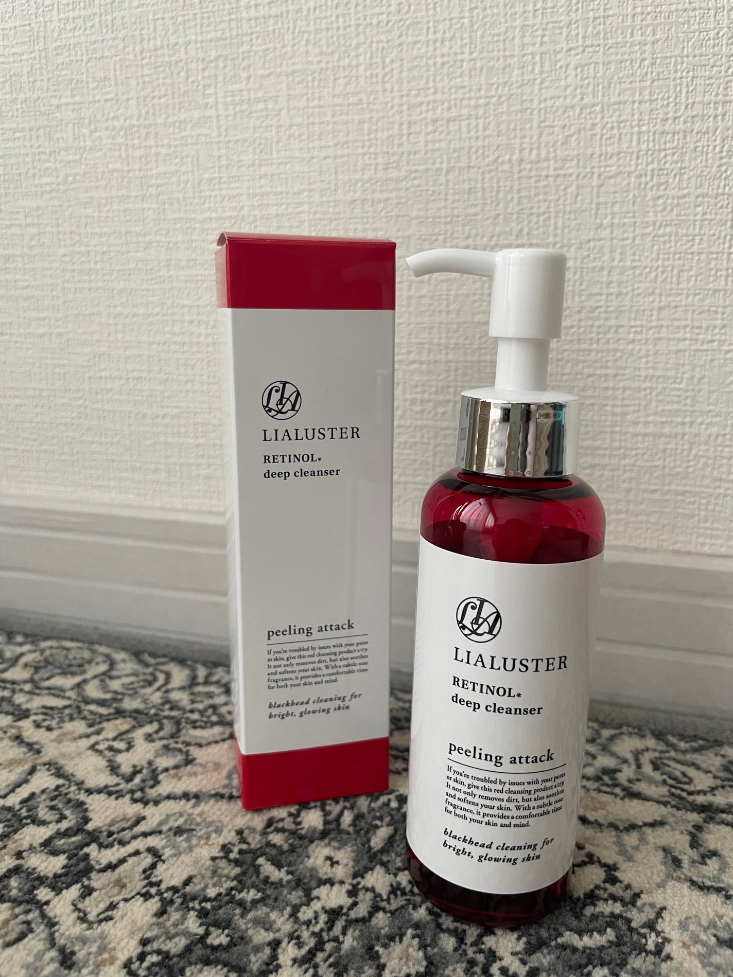レチノールディープクレンザー/LIALUSTER/その他洗顔料を使ったクチコミ(1枚目)
