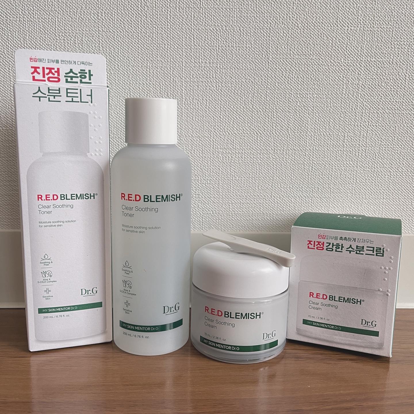 レッドブレミッシュ クリアスージングトナー/Dr.G/化粧水を使ったクチコミ（1枚目）