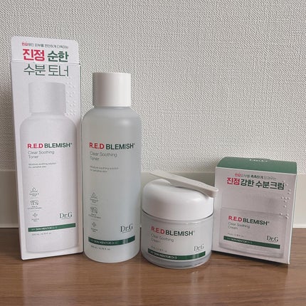 レッドブレミッシュ クリアスージングクリーム/Dr.G/フェイスクリームを使ったクチコミ(1枚目)