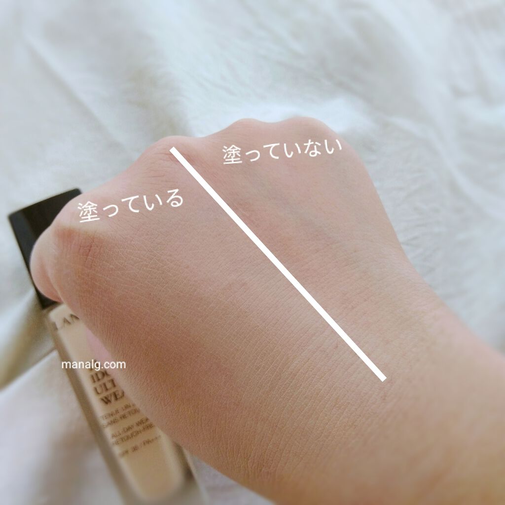 タンイドル ウルトラ ウェア リキッド/LANCOME/リキッドファンデーションを使ったクチコミ(4枚目)