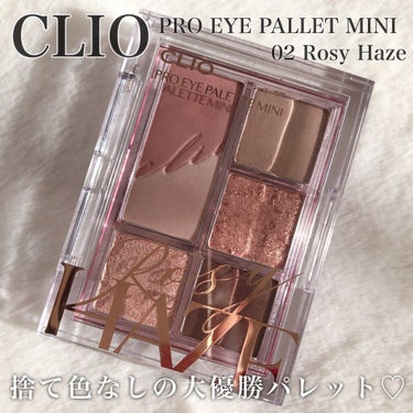 プロ アイパレット ミニ/CLIO/アイシャドウパレットを使ったクチコミ（1枚目）