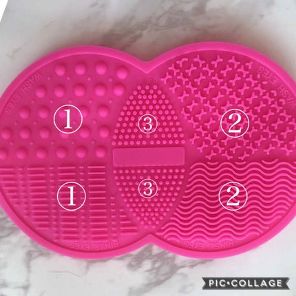 ブラシクリーニングマット/3COINS/その他化粧小物を使ったクチコミ(2枚目)