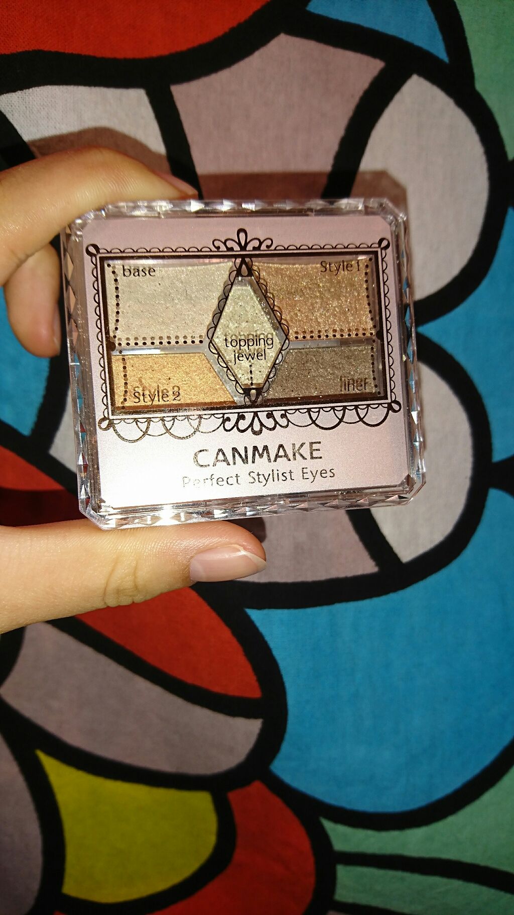 【旧品】パーフェクトスタイリストアイズ/キャンメイク/アイシャドウパレットを使ったクチコミ(1枚目)