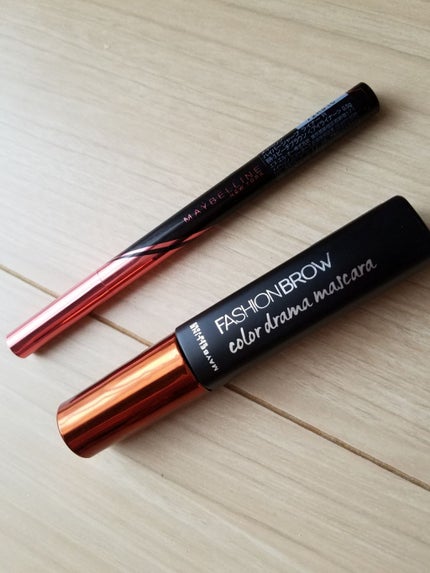 ファッションブロウ カラードラマ マスカラ/MAYBELLINE NEW YORK/眉マスカラを使ったクチコミ(1枚目)