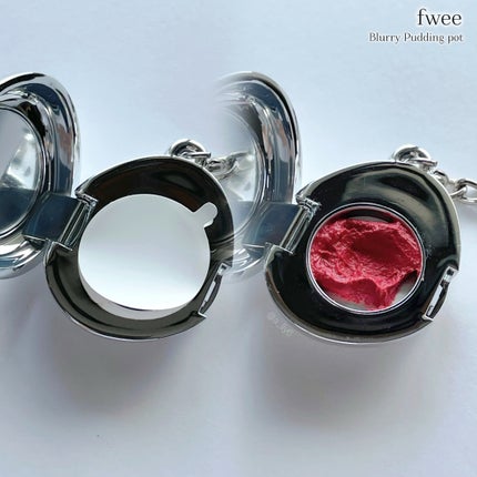 リップアンドチーク ブラーリープリンポット/fwee/口紅を使ったクチコミ(6枚目)