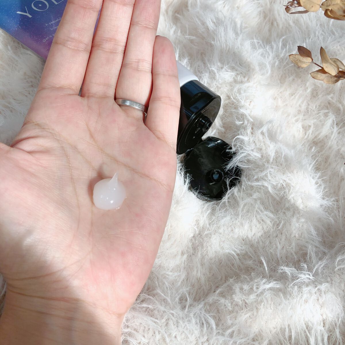 カームナイトリペアジェルヘアマスク/YOLU/ヘアマスク・ヘアパックを使ったクチコミ（2枚目）