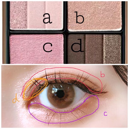 スリーディメンショナルアイズ/LUNASOL/アイシャドウパレットを使ったクチコミ(2枚目)