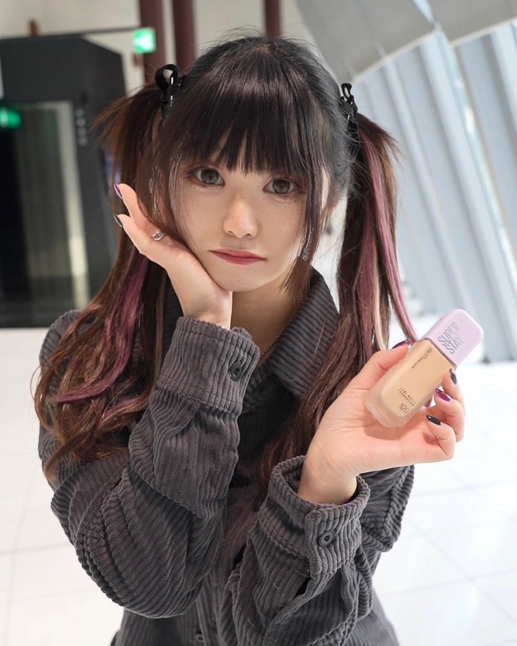 SPステイ ルミマット リキッド ファンデーション/MAYBELLINE NEW YORK/リキッドファンデーションを使ったクチコミ(5枚目)