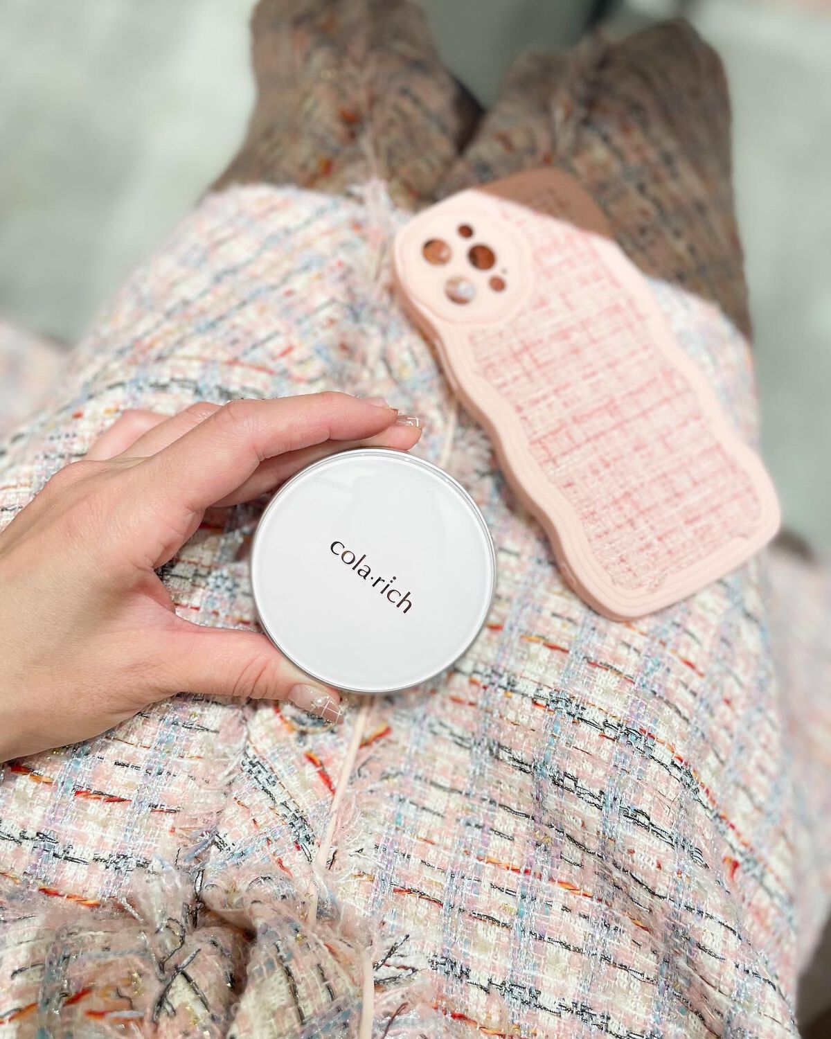 リンクルホワイトクッションファンデーション/コラリッチ/クッションファンデーションを使ったクチコミ(1枚目)