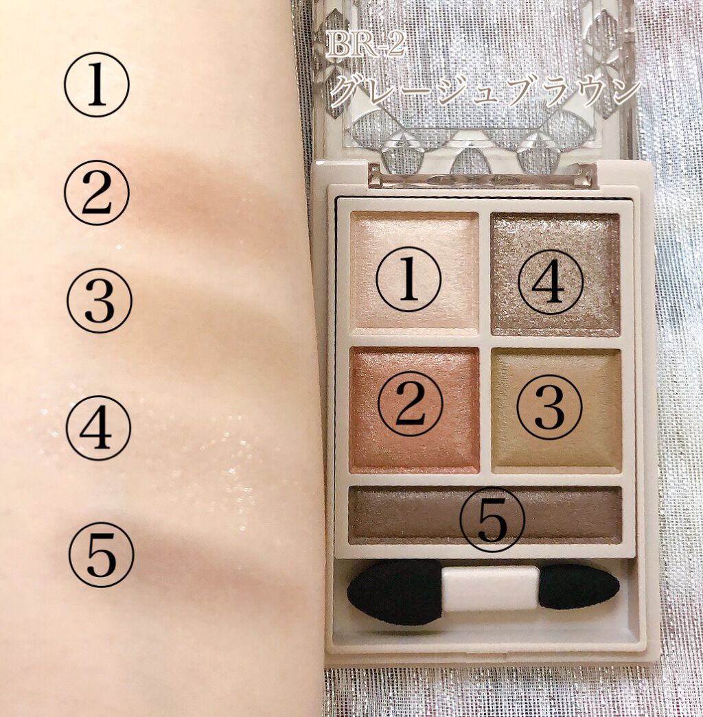 パノラマデザイン アイパレット/Visée/アイシャドウパレットを使ったクチコミ(6枚目)