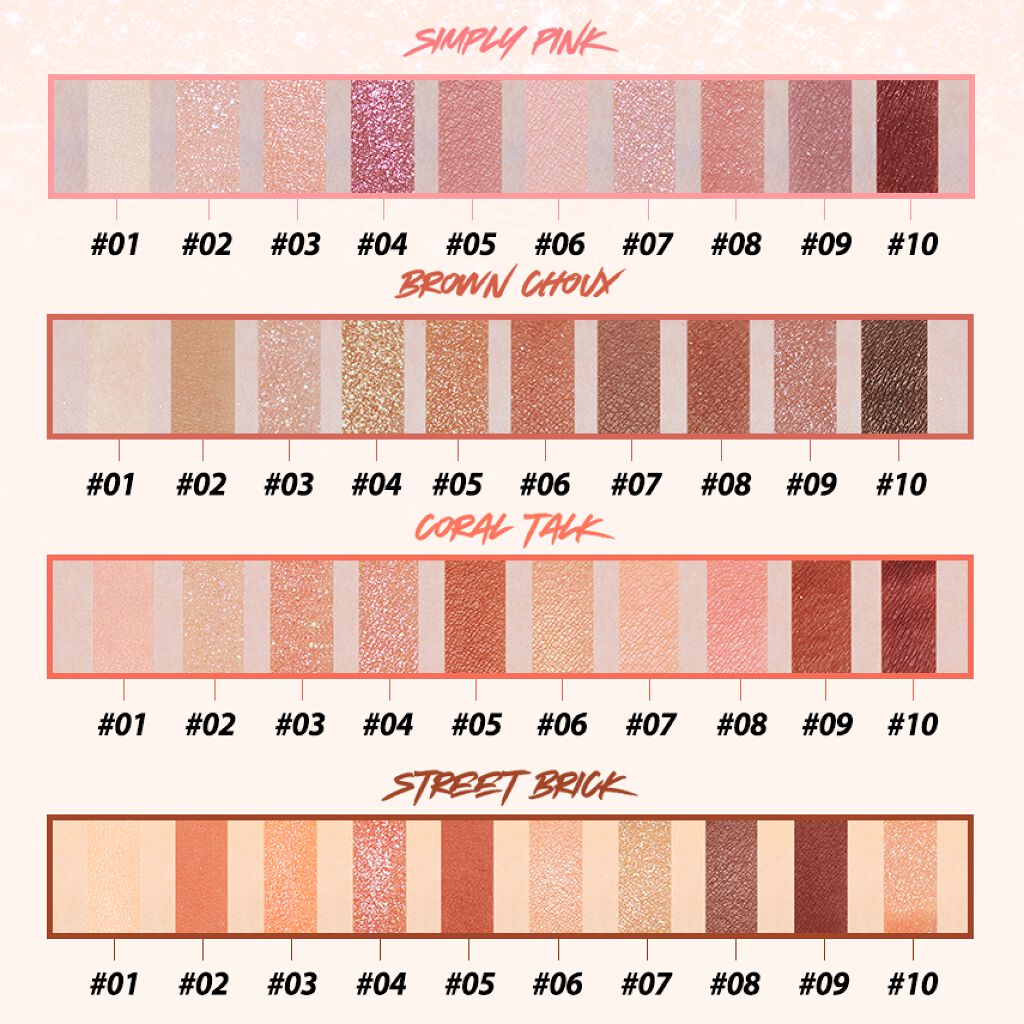 プロ アイ パレット/CLIO/アイシャドウパレットを使ったクチコミ（1枚目）