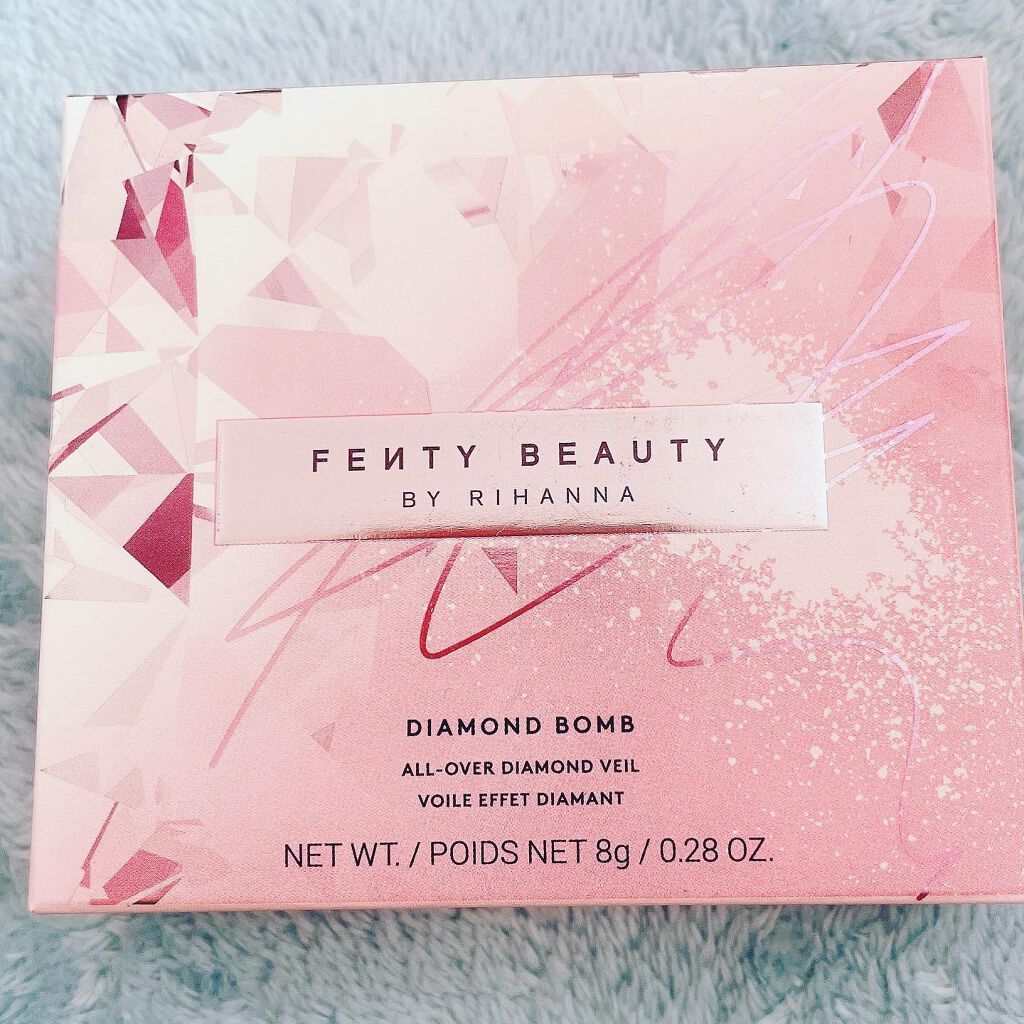 DIAMOND BOMB/FENTY BEAUTY BY RIHANNA/パウダーハイライトを使ったクチコミ(2枚目)