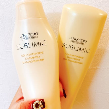 アクアインテンシブ シャンプー/トリートメント/サブリミック/サロンシャンプーを使ったクチコミ(1枚目)